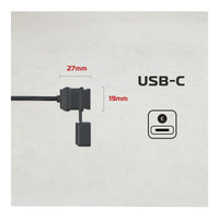 Oxford USB Type C 3.0amp Charging Kit OXEL117#