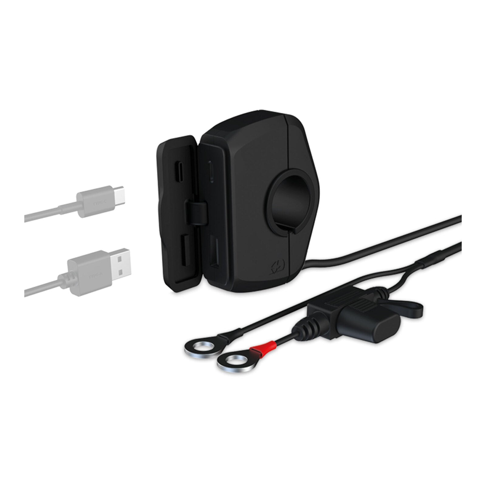 Oxford Slimline USB Type-A and Type-C 3.0 Amp Charging Kit OXEL118#