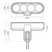 Oxford Strip Light OXEL384#