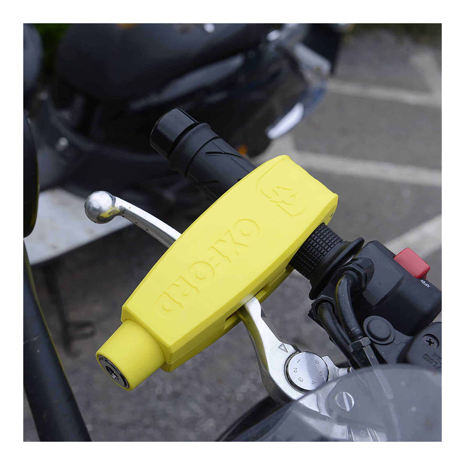 Oxford Lever Lock- Yellow OXLK301#