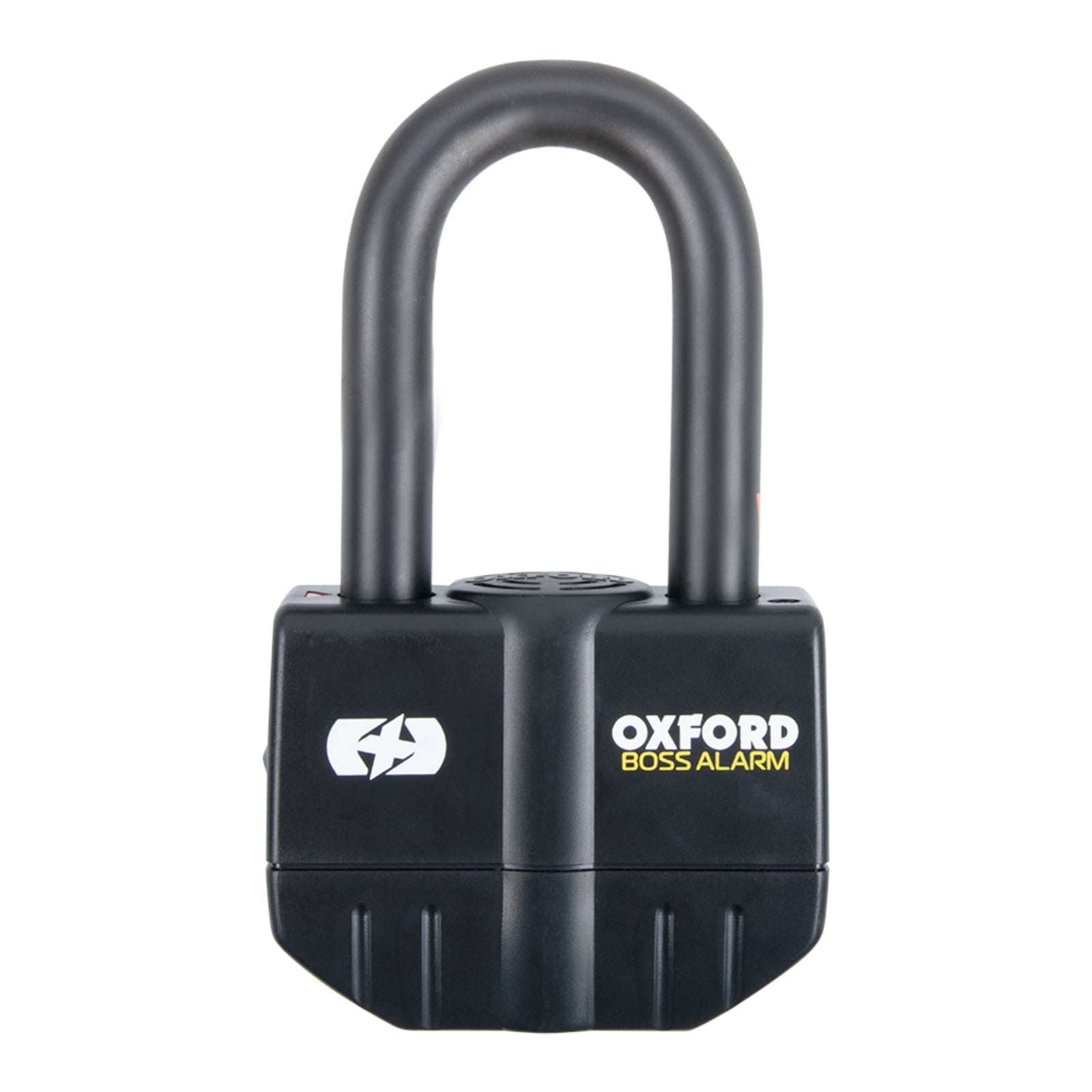 Oxford Boss Alarm 16mm Padlock - Black (Unpackaged) OXLK484U#