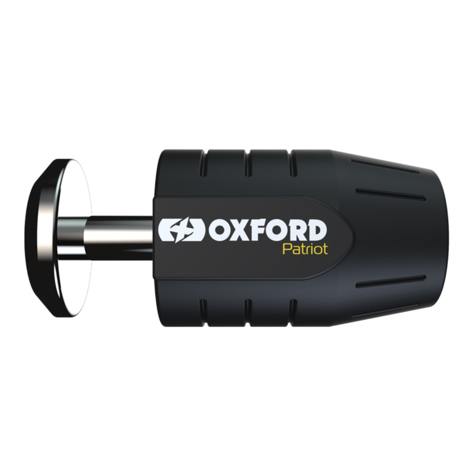 OXFORD PATRIOT 14MM PADLOCK BLACK EXT. PIN - UNPACKAGED BOM OXLK741B#