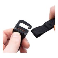 Oxford Atlas G-Hook 17mm X 1.2m Black (Pair) OXOX300#