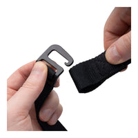 Oxford Atlas G-Hook 26mm X 2.0m Black (Pair) OXOX309#