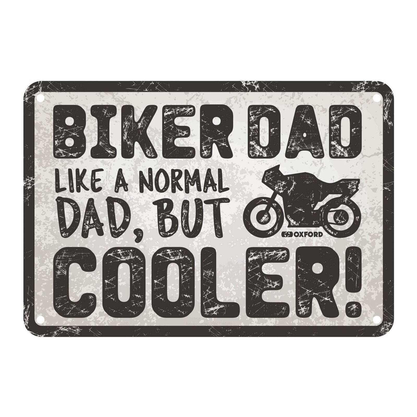 Oxford Garage Metal Sign: 