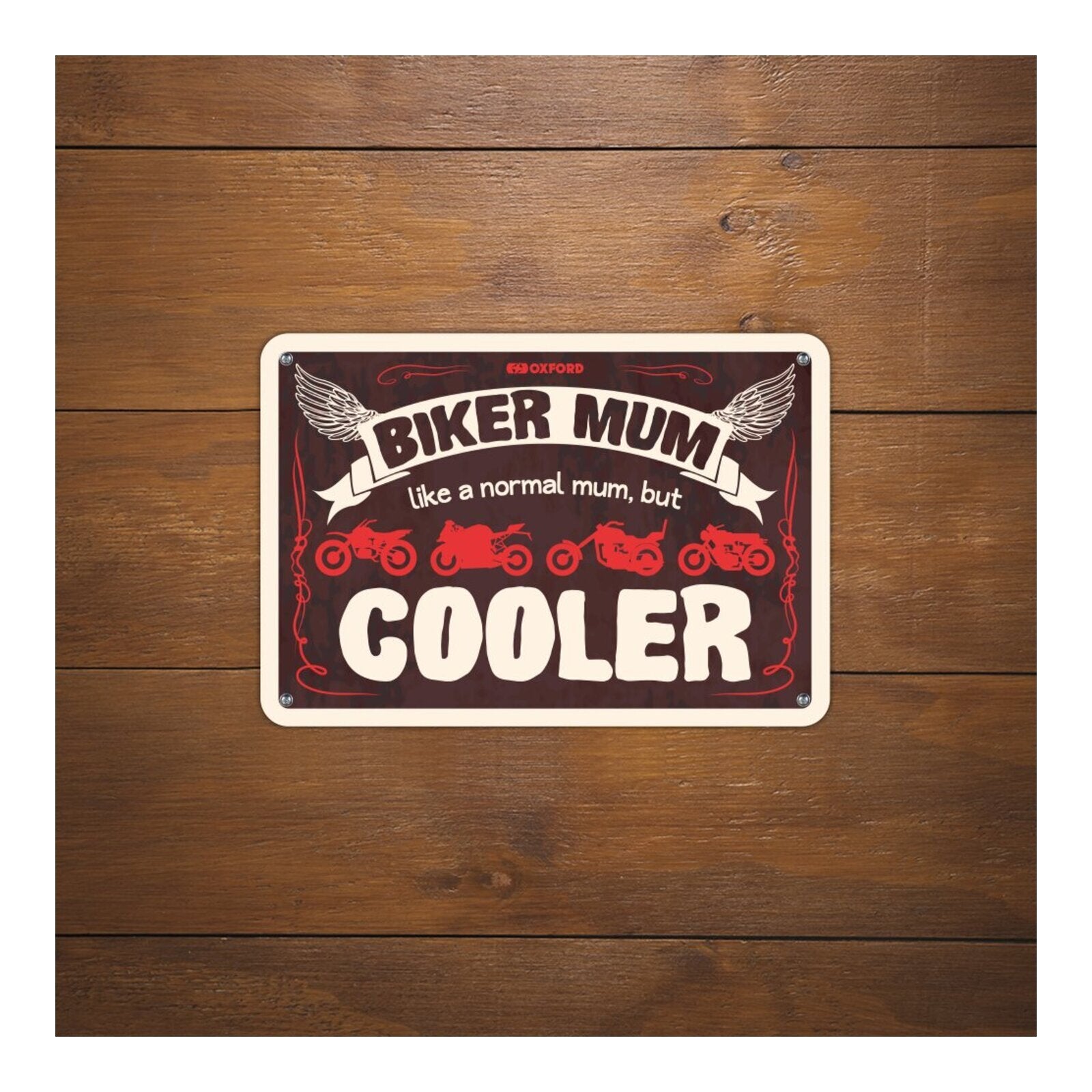 Oxford Garage Metal Sign: 