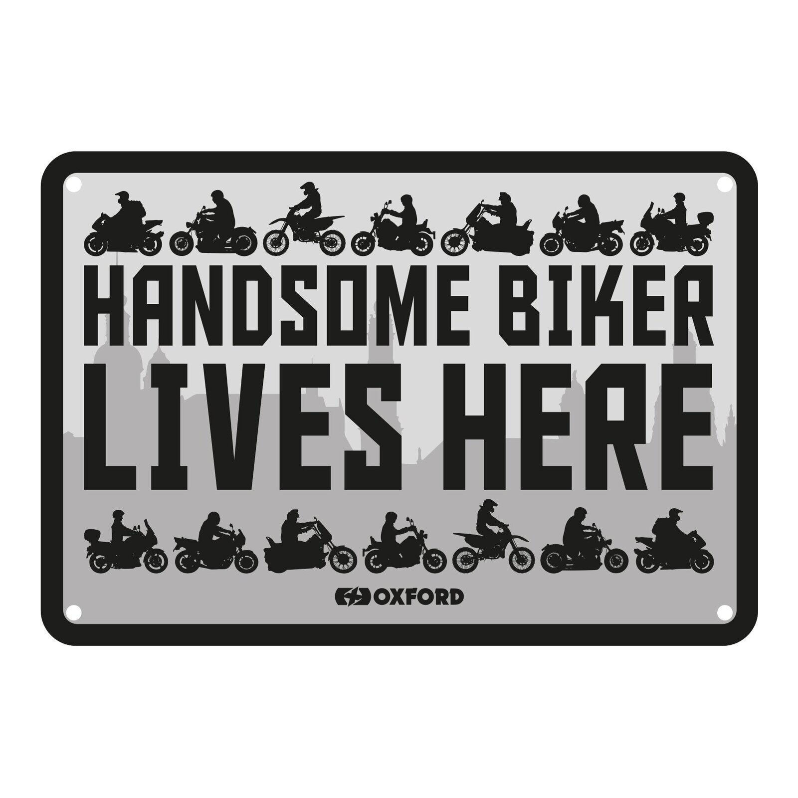 Oxford Garage Metal Sign: 