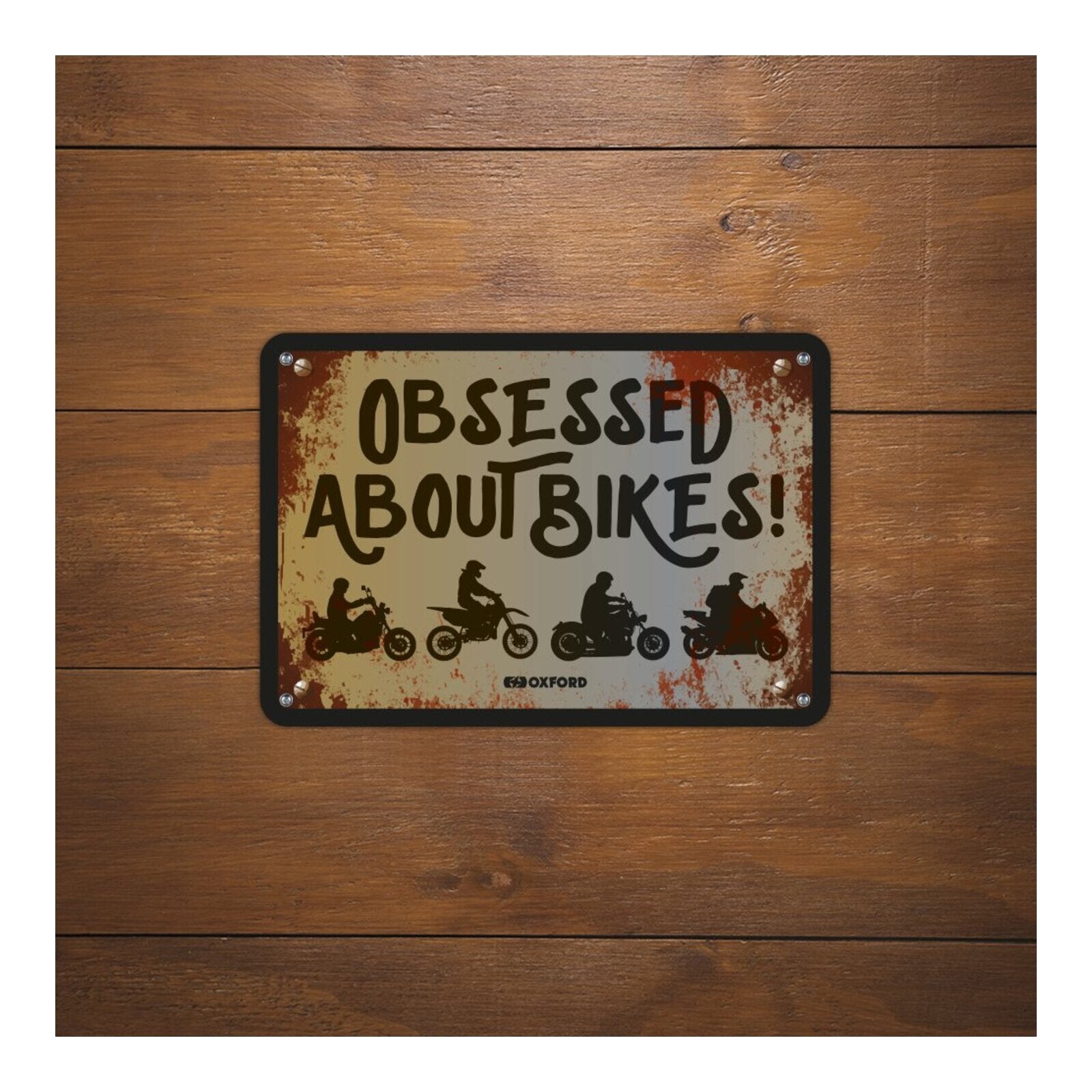 Oxford Garage Metal Sign: 