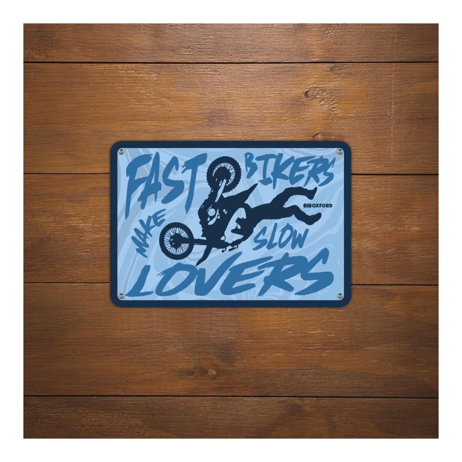 Oxford Garage Metal Sign: 