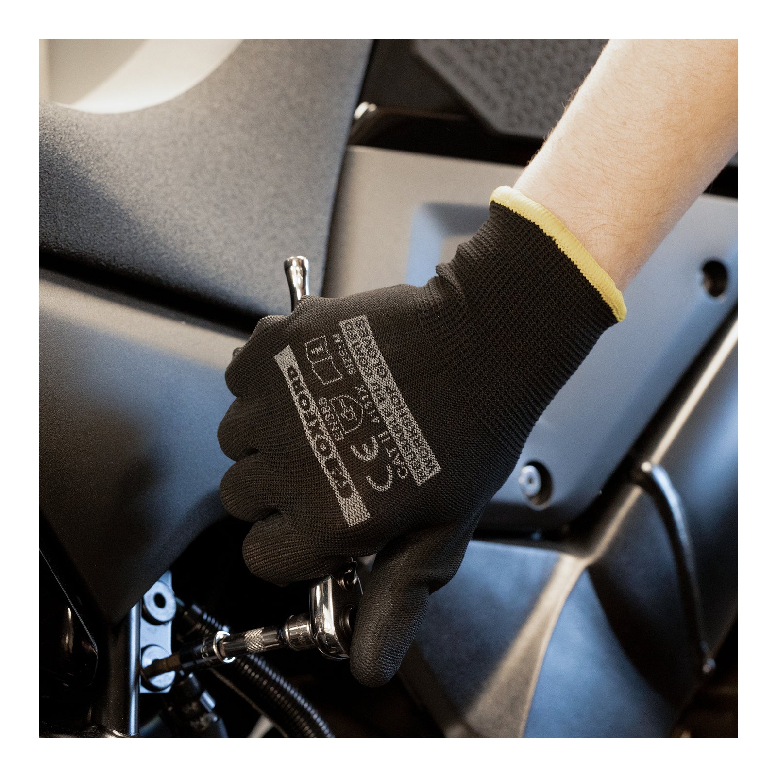 Oxford Workshop Gloves PU-Coated (2XL) [Pack of 3] OXOX966#