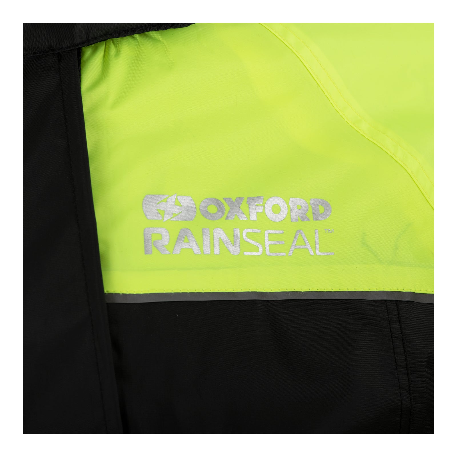 Oxford Rainseal Over Jacket - Black / Fluro (2XL) OXRM2120032XL#