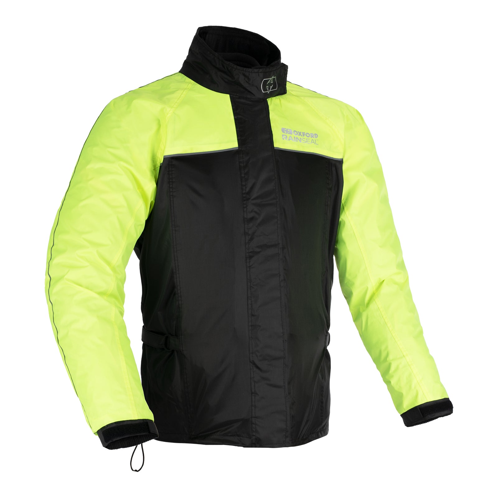 Oxford Rainseal Over Jacket - Black / Fluro (4XL) OXRM2120034XL#