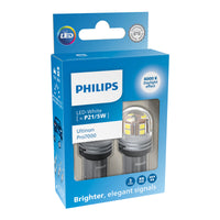 Philips LED Bulb P21/5W 11499 ST 12V CU70 White (Pair) PHP215W11499ST#