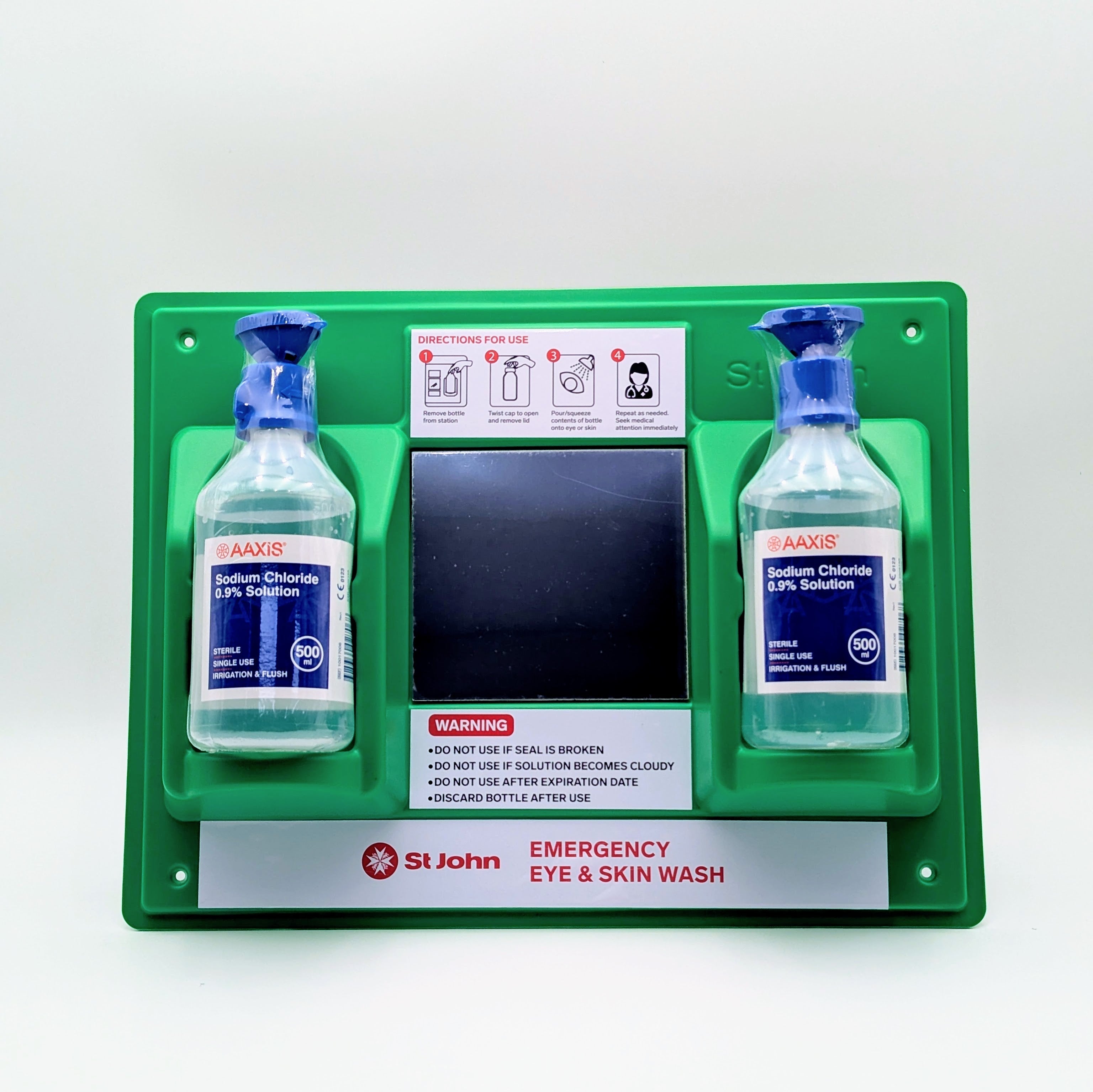 ST JOHN Eye and Skin Wash Wall Station Set Emergency First Aid #300206