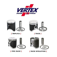 New VERTEX Piston Kit (inc Rings, Pin, Clips) For HUSQVARNA TE300 V-23375D