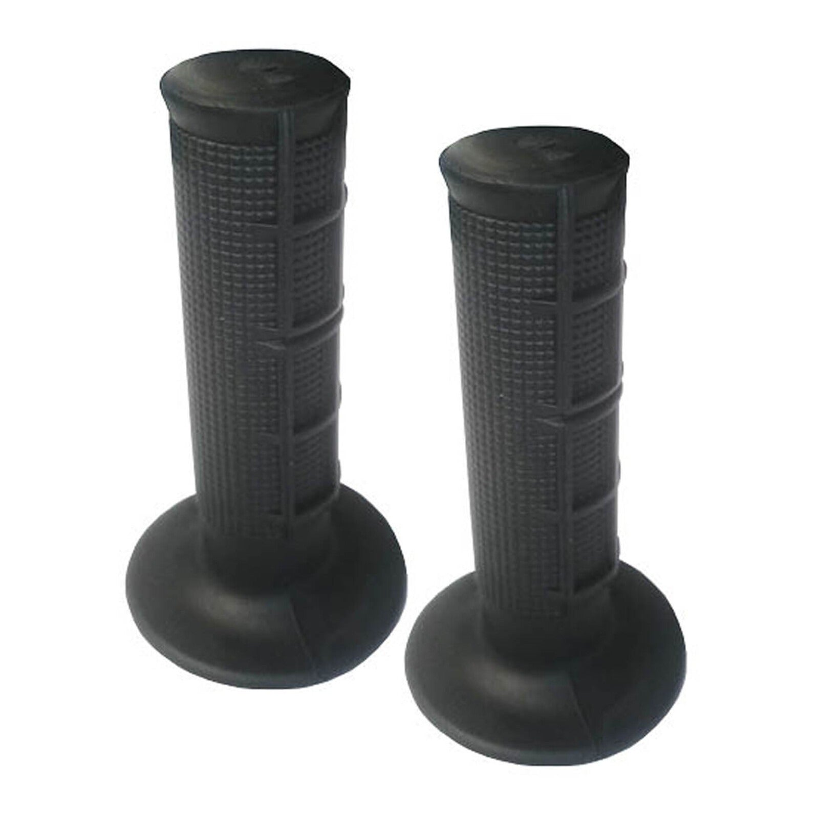 WHITES MX Half Waffle Grip 3 Black with Wire For Yamaha YZ360 #WPGRPM3B