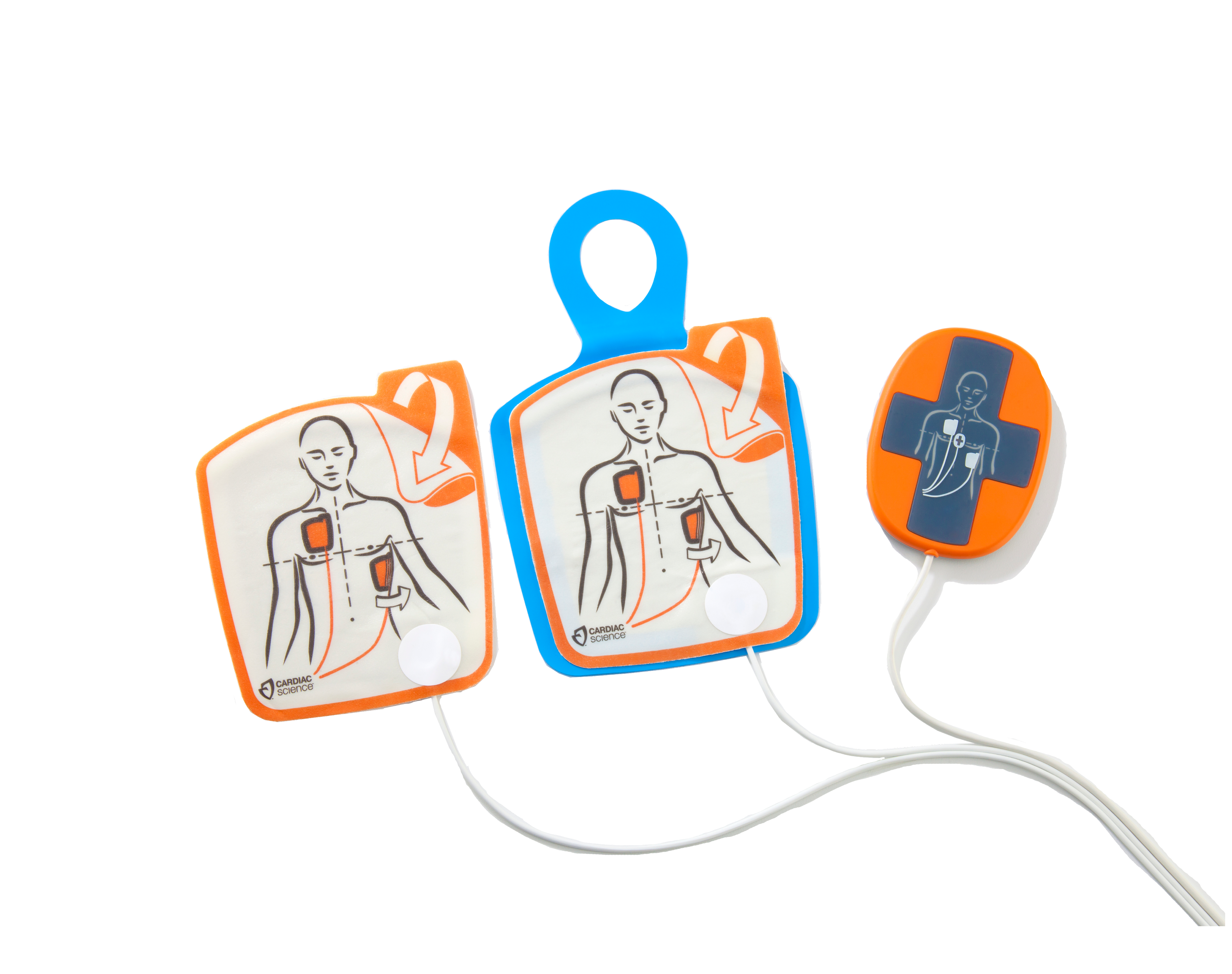ST JOHN G5 Cardiac Science Adult Pads CPR Feedback AED Defibrillator #888G5APCPR