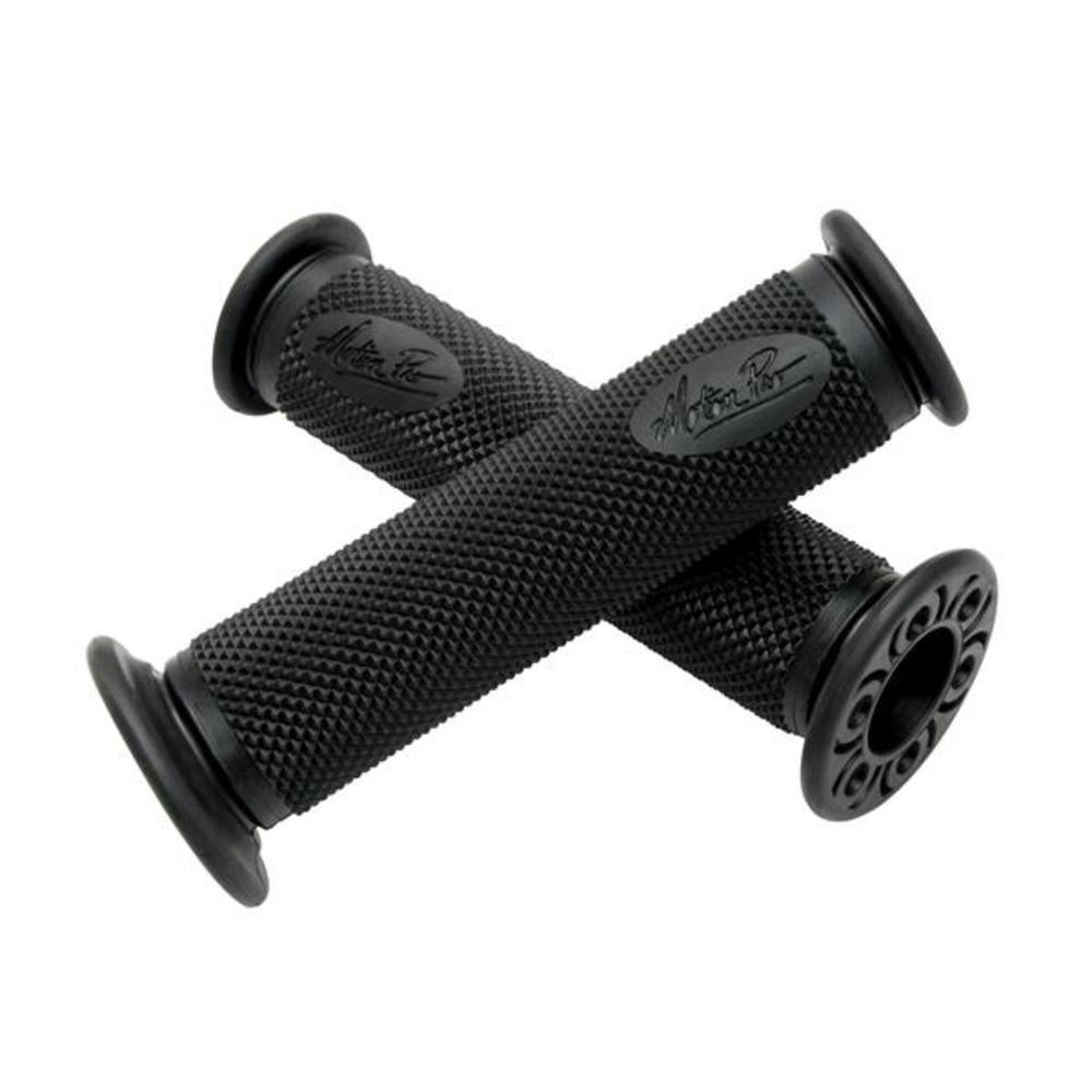 New MOTION PRO Road Control Grips, Diamond Pattern, Black 08-011131