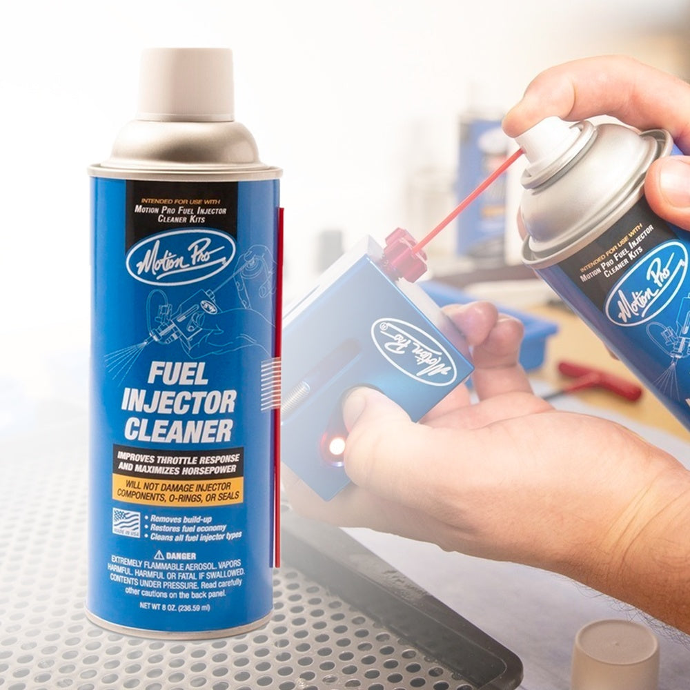 New MOTION PRO Fuel Injector Cleaner, 8 Oz Can 08-150004