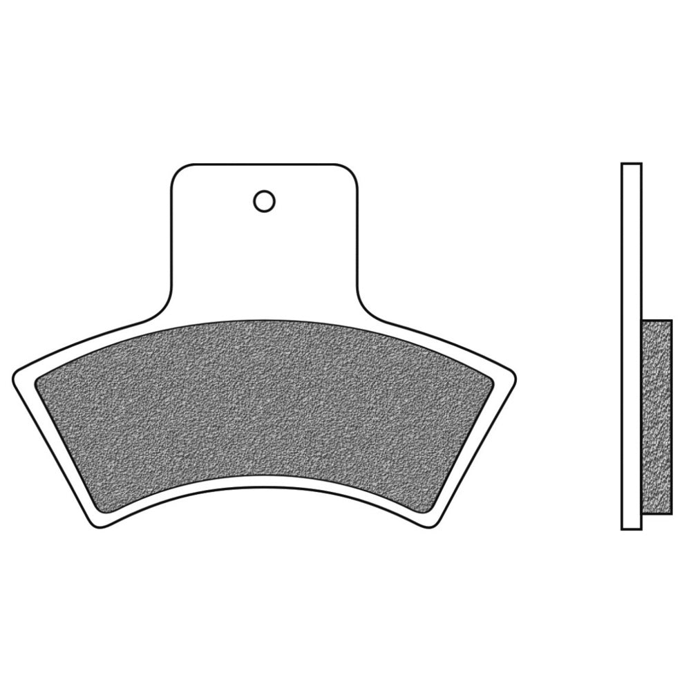 New NEWFREN Rear Brake Pad - Off Road ATV Organic For POLARIS 1-FD0294-BV