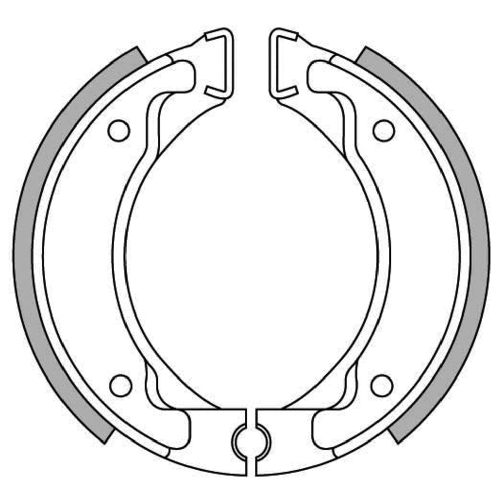 New NEWFREN Brake Shoe For YAMAHA CW50 ZUMA, DT50 1-GF1187