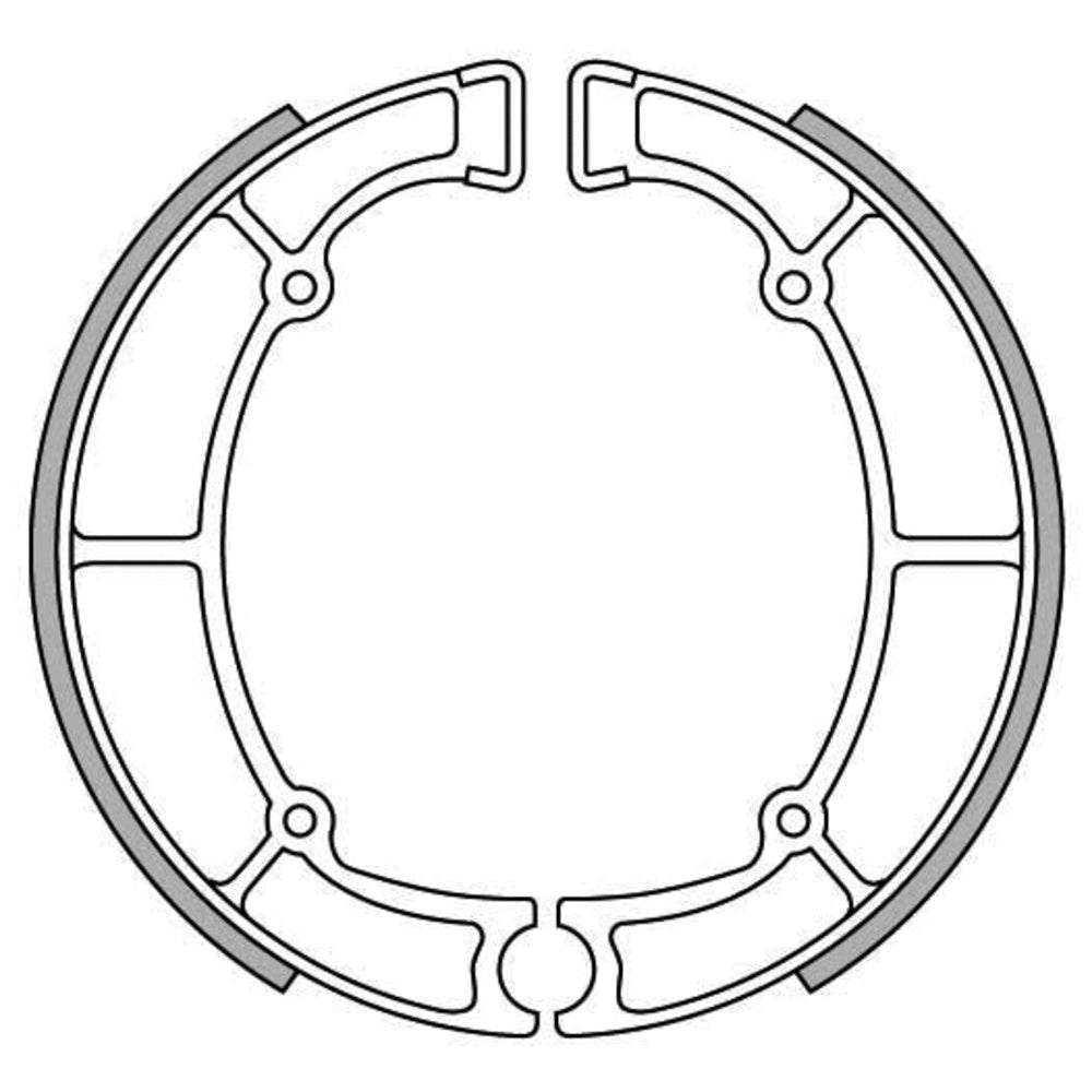 New NEWFREN Brake Shoe For KAWASAKI KE125 1-GF1240