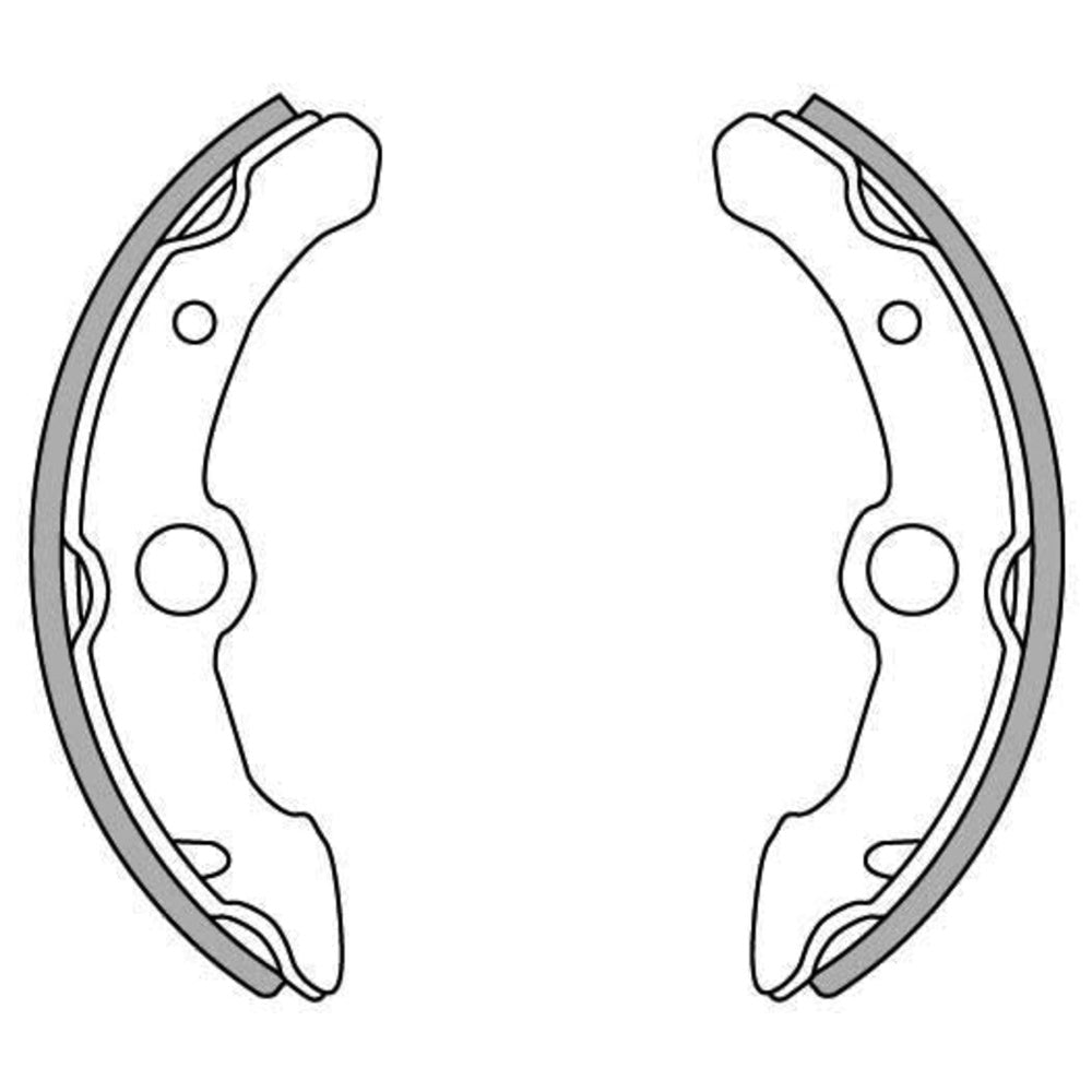 New NEWFREN Brake Shoe For YAMAHA YFM350FW BIG BEAR 4X4 1-GF1273