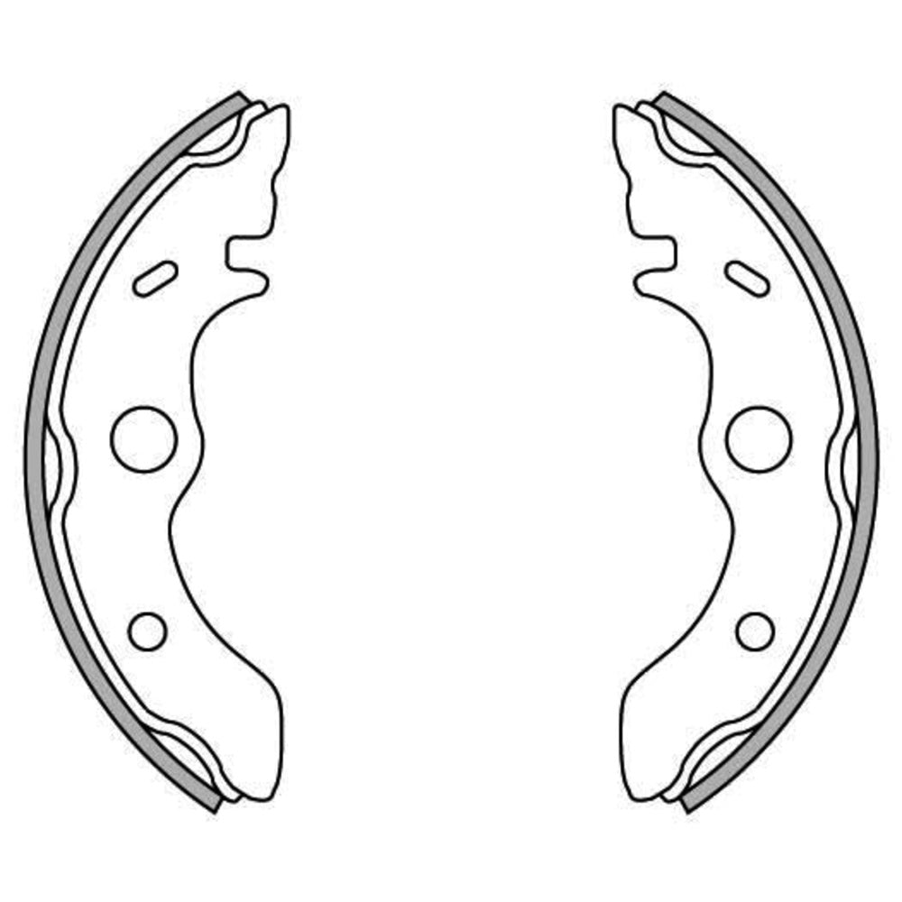 New NEWFREN Brake Shoe For KAWASAKI KLF300 2WD 1-GF1274