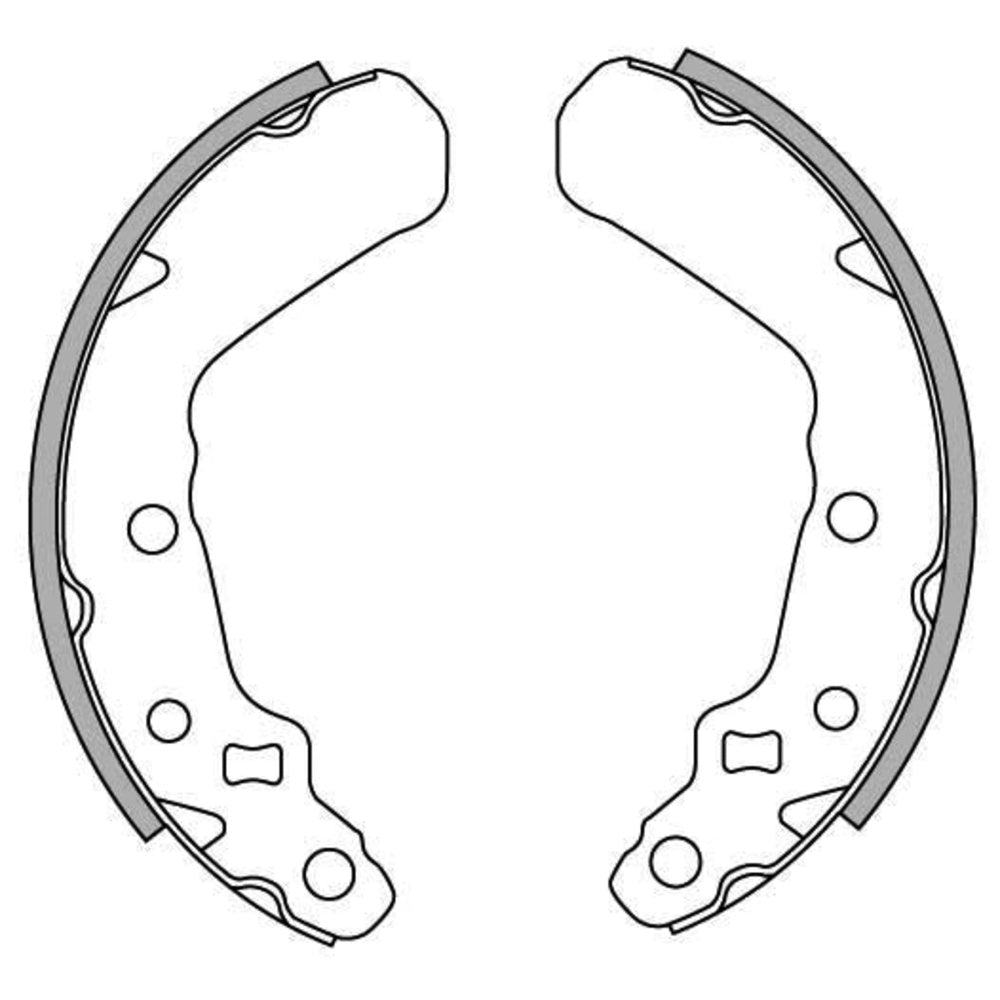 New NEWFREN Brake Shoe For SUZUKI LT-F4WDX KING QUAD 300, LT300E 1-GF1302
