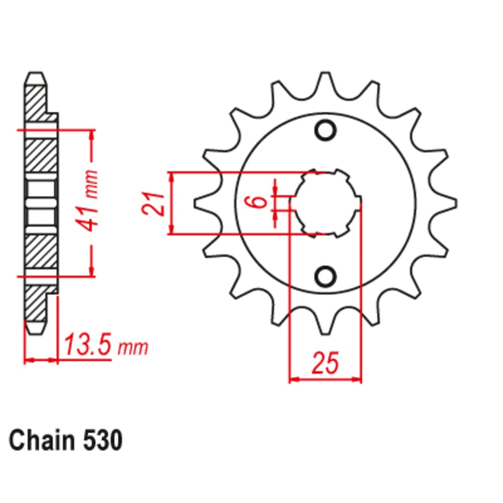 New SUPERSPROX 15T Sprocket - Front For HONDA VF500F, VF400F 10-KE7-15