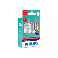 New Philips Globe P21/5 Led Red 12V (11499Ulrx2)
