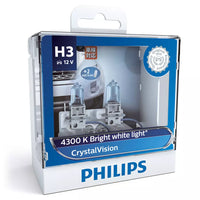 Philips Globe H3/Wbt10 12V Special Twin Pack (T10 Park Globes Inc)Crystal Vision
