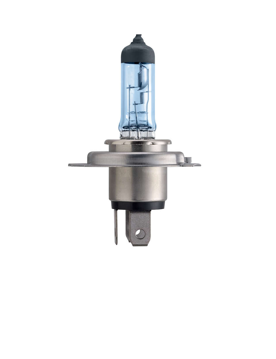Philips Globe Motorcycle H4 12V 60/55W P43T-38 Single Blister Pack Blue Vision