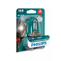Philips Globe Motorcycle H4 12V 60/55W P43T-38 Single Blister Pack Xtreme Vision