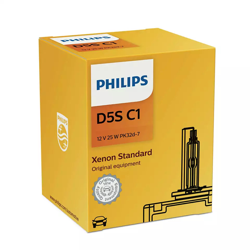 New Philips Globe D5S 12V 25W Single Box (12410C1)