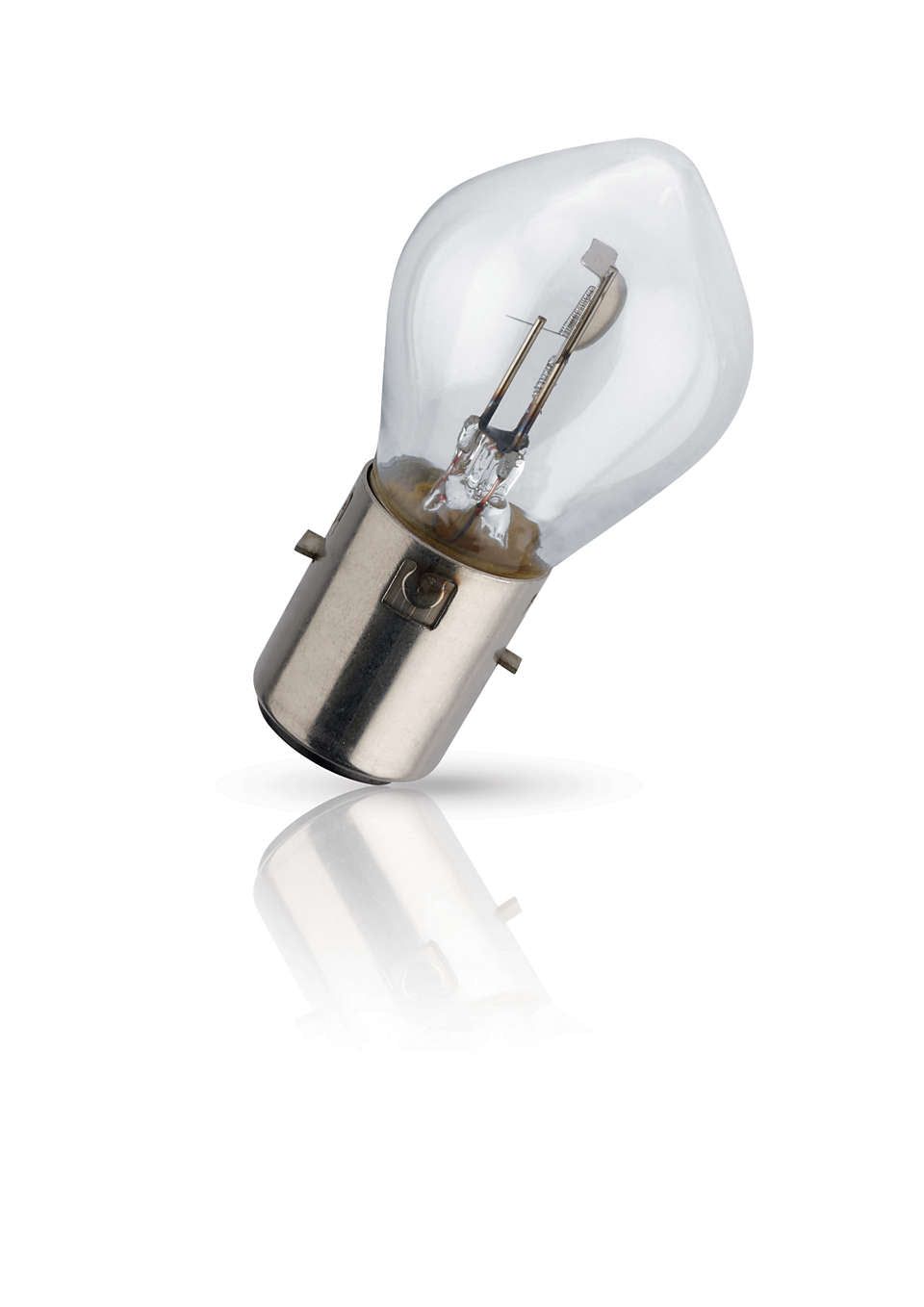 New Philips Globe S2 12V 35/35W Ba20D Single Box (12728C1)