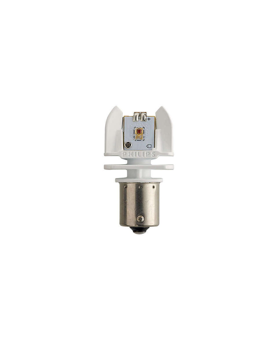 New Philips Globe P21 Led White 12V (12898X2)