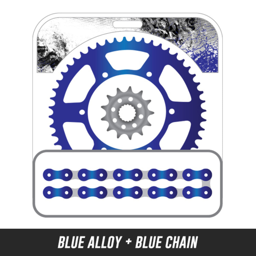 New EK CHAIN AND SUPERSPROX Chain and Sprockets Kit - Alloy 12A-580B-MX03 | Australian Moto Spares