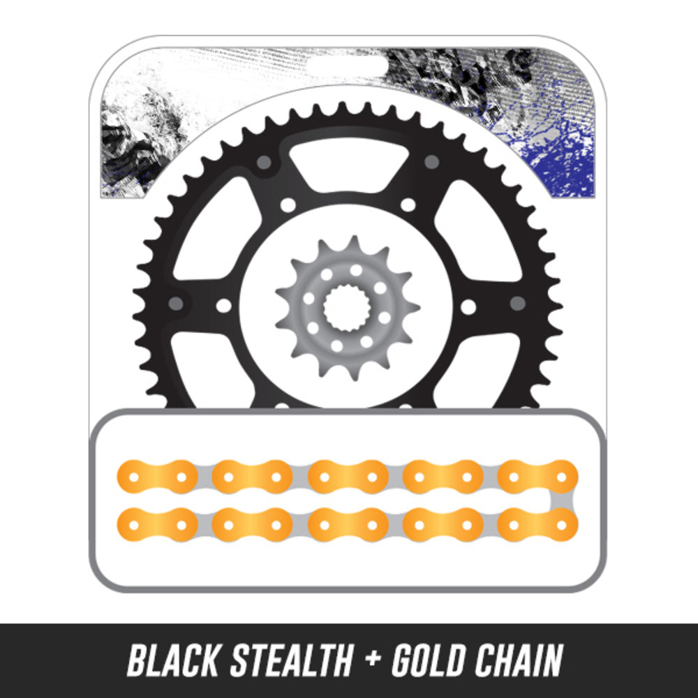 New EK CHAIN AND SUPERSPROX Chain and Sprockets Kit - Stealth 12S-522K-SX11 | Australian Moto Spares