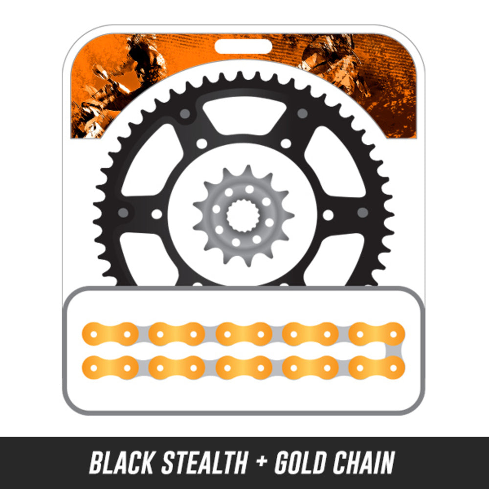 EK CHAIN AND SUPERSPROX Chain and Sprockets Kit - Stealth For KTM 12S-623K-SX11