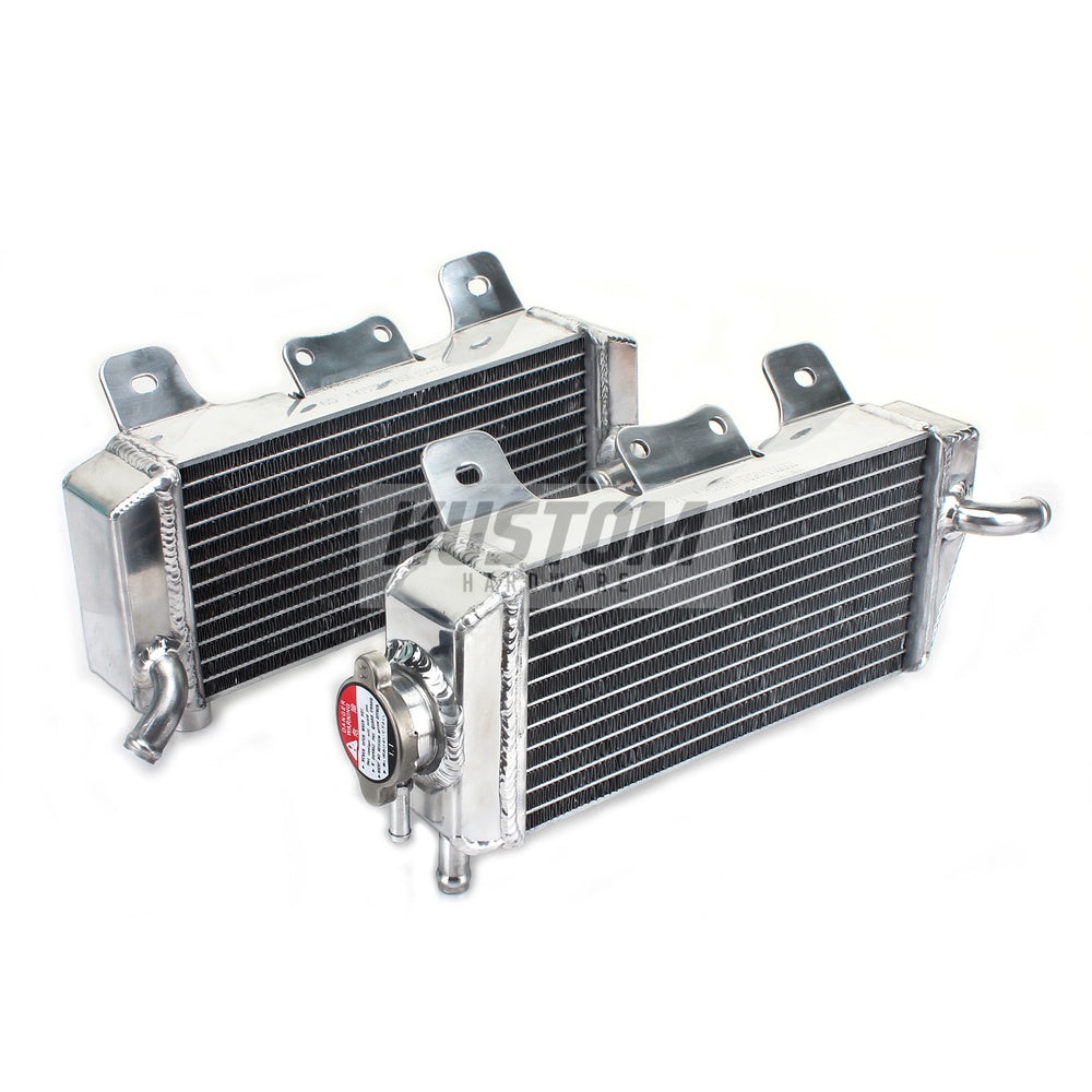 New KUSTOM HARDWARE Radiator Set For YAMAHA YZ450F 17K-R001S | Australian Moto Spares