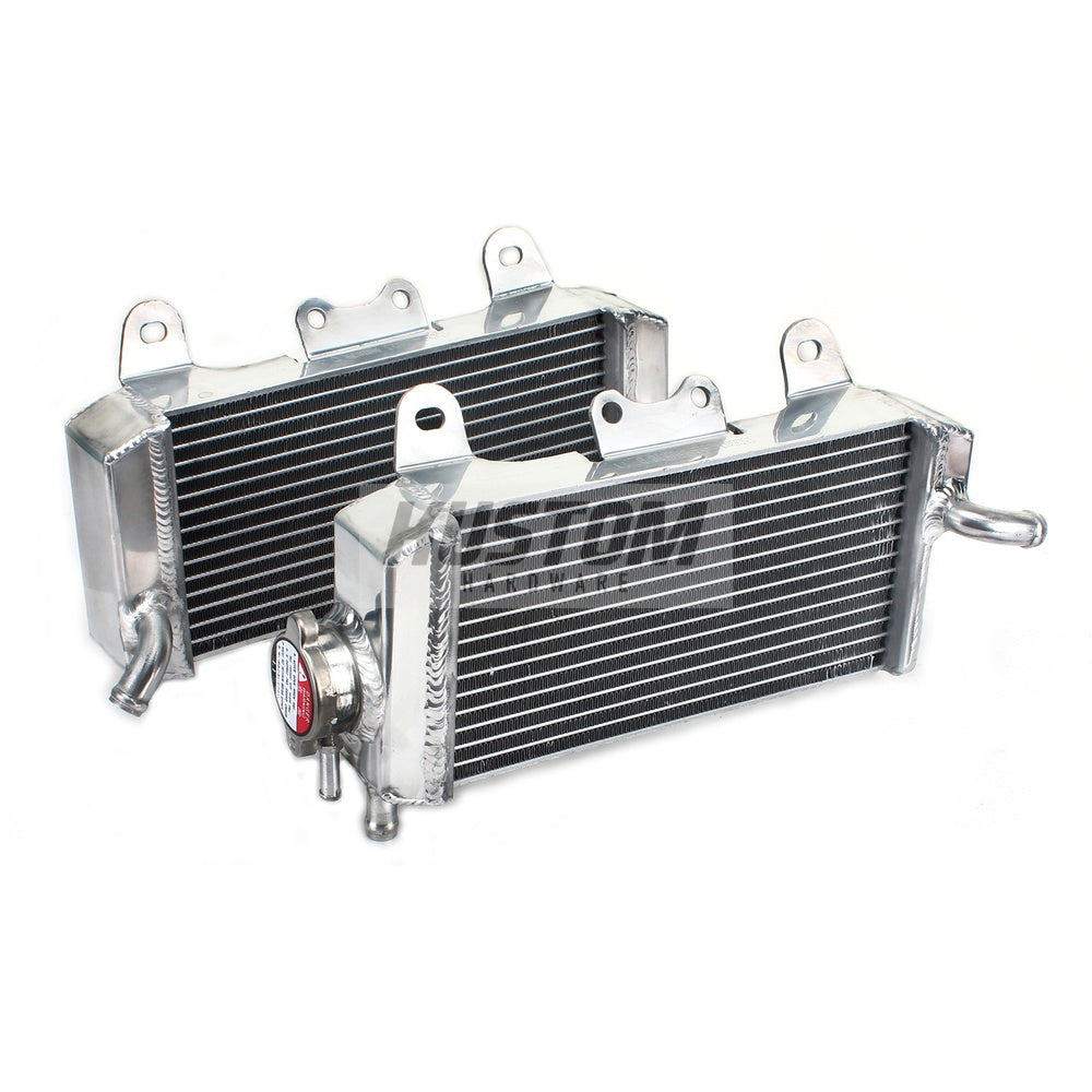 New KUSTOM HARDWARE Radiator Set For YAMAHA WR450F, YZ450F 17K-R017S | Australian Moto Spares