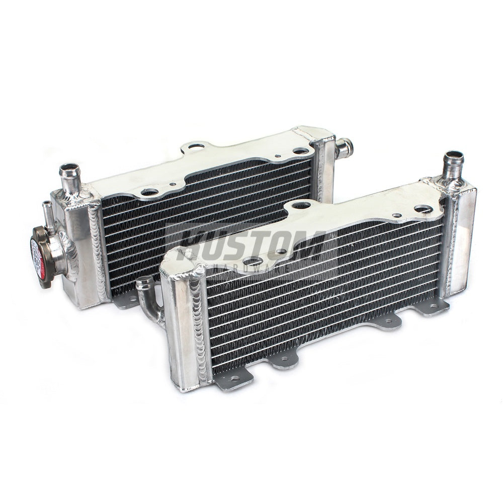 New KUSTOM HARDWARE Radiator Set For YAMAHA YZ125 17K-R050S | Australian Moto Spares