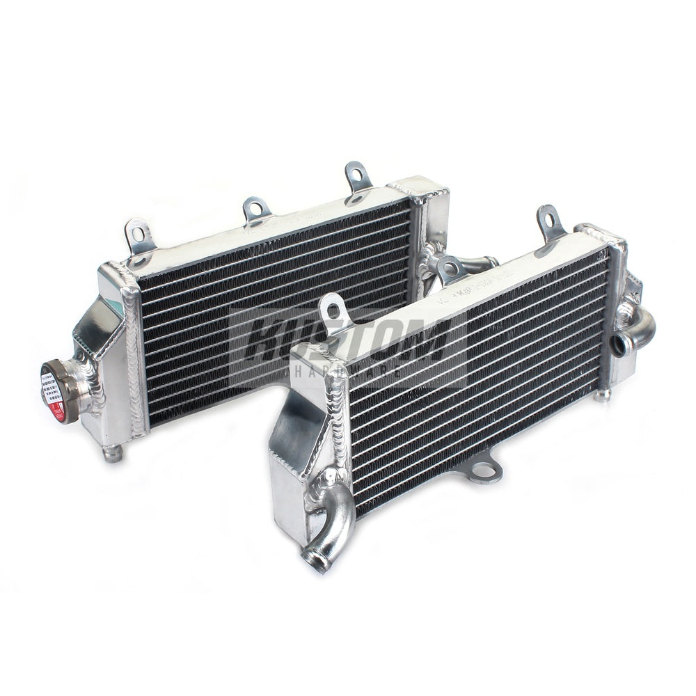 New KUSTOM HARDWARE Radiator Set For YAMAHA YZ250F 17K-R058S | Australian Moto Spares