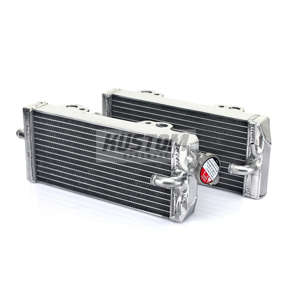 New KUSTOM HARDWARE Radiator Set For GAS-GAS 17K-R119S | Australian Moto Spares