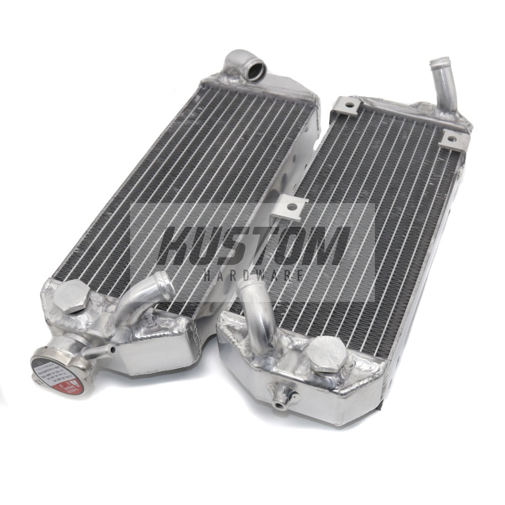 New KUSTOM HARDWARE Radiator Set For SUZUKI DR-Z400S, DR-Z400SM 17K-R133S | Australian Moto Spares