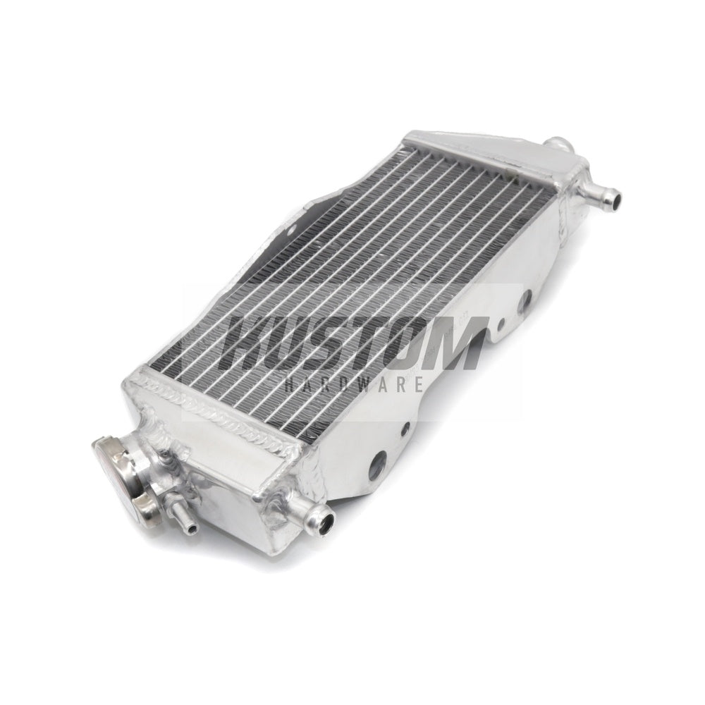 New KUSTOM HARDWARE Radiator - Right For KAWASAKI KX125, KX250 17K-R137R