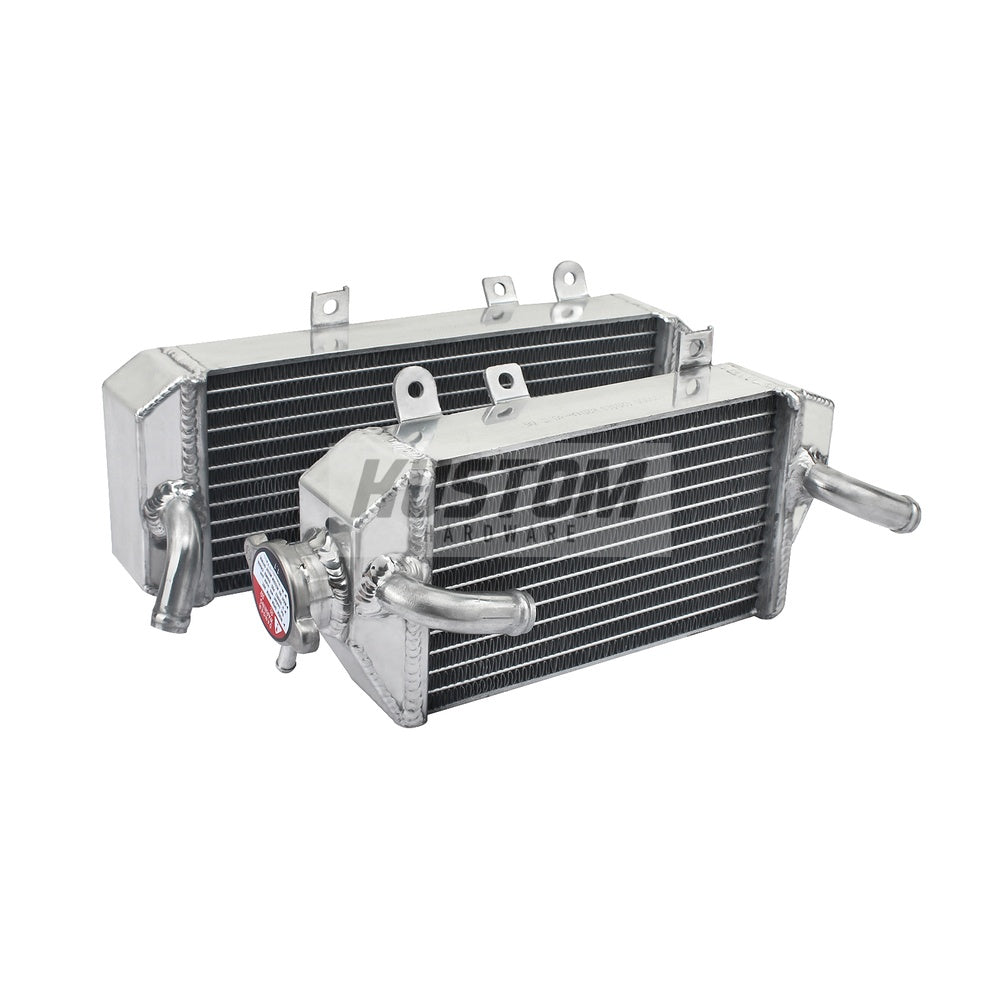 New KUSTOM HARDWARE Radiator Set For KAWASAKI KX450X, KX450F 17K-R140S | Australian Moto Spares