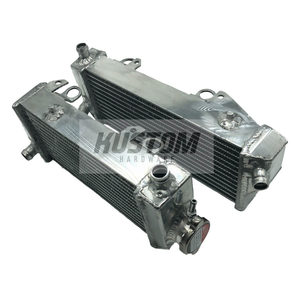 New KUSTOM HARDWARE Radiator Set For SUZUKI RM-Z450 17K-R163S