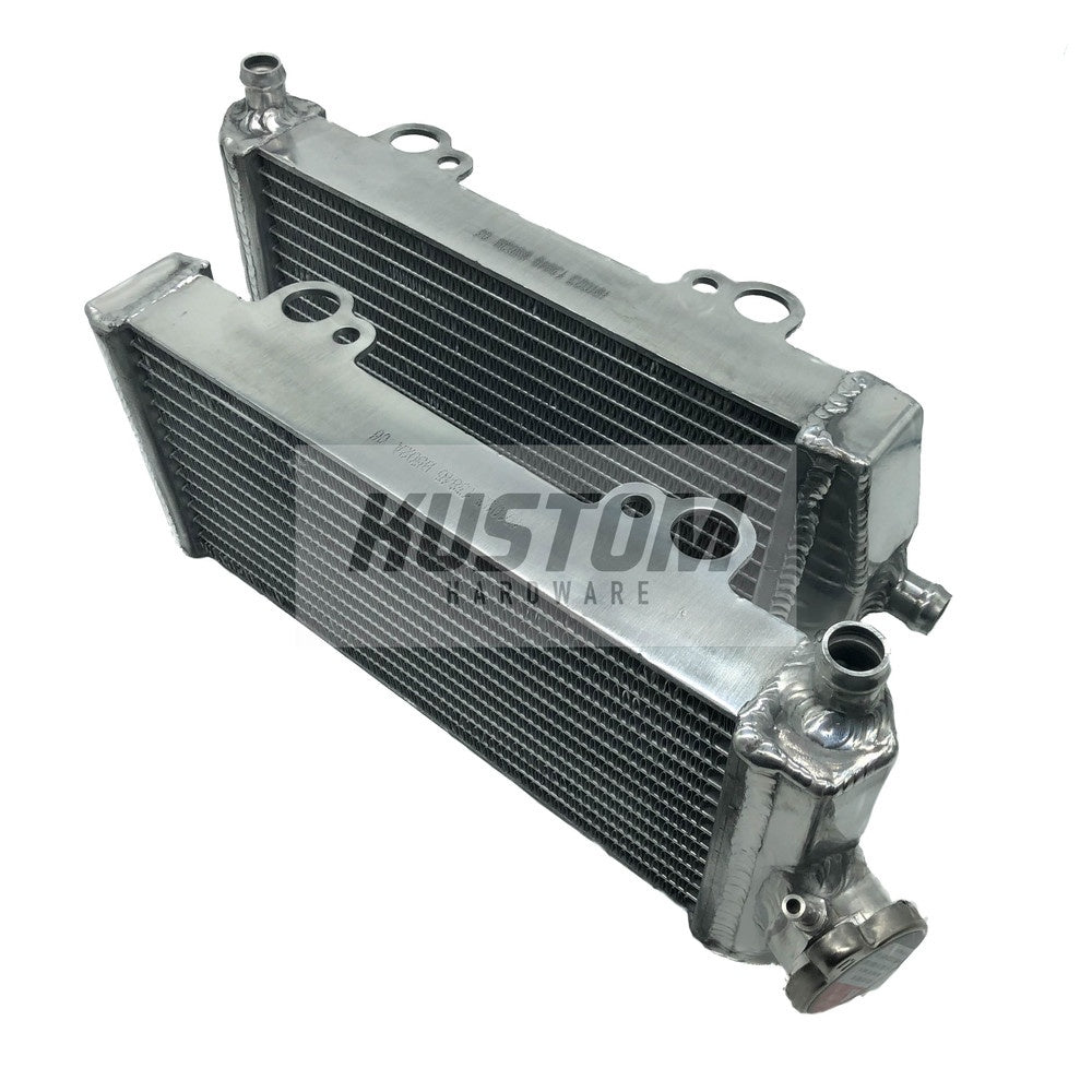 New KUSTOM HARDWARE Radiator Set For SHERCO 17K-R171S | Australian Moto Spares